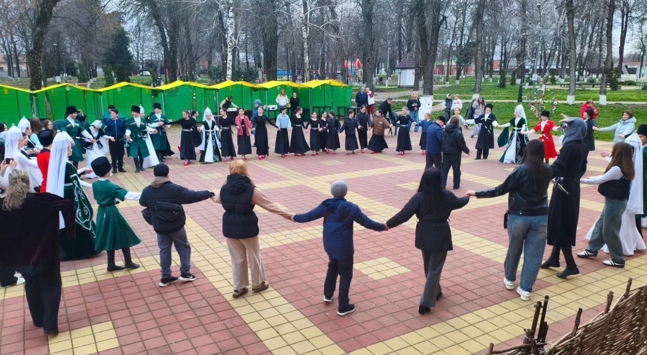 В Адыгее празднуют Новый год.